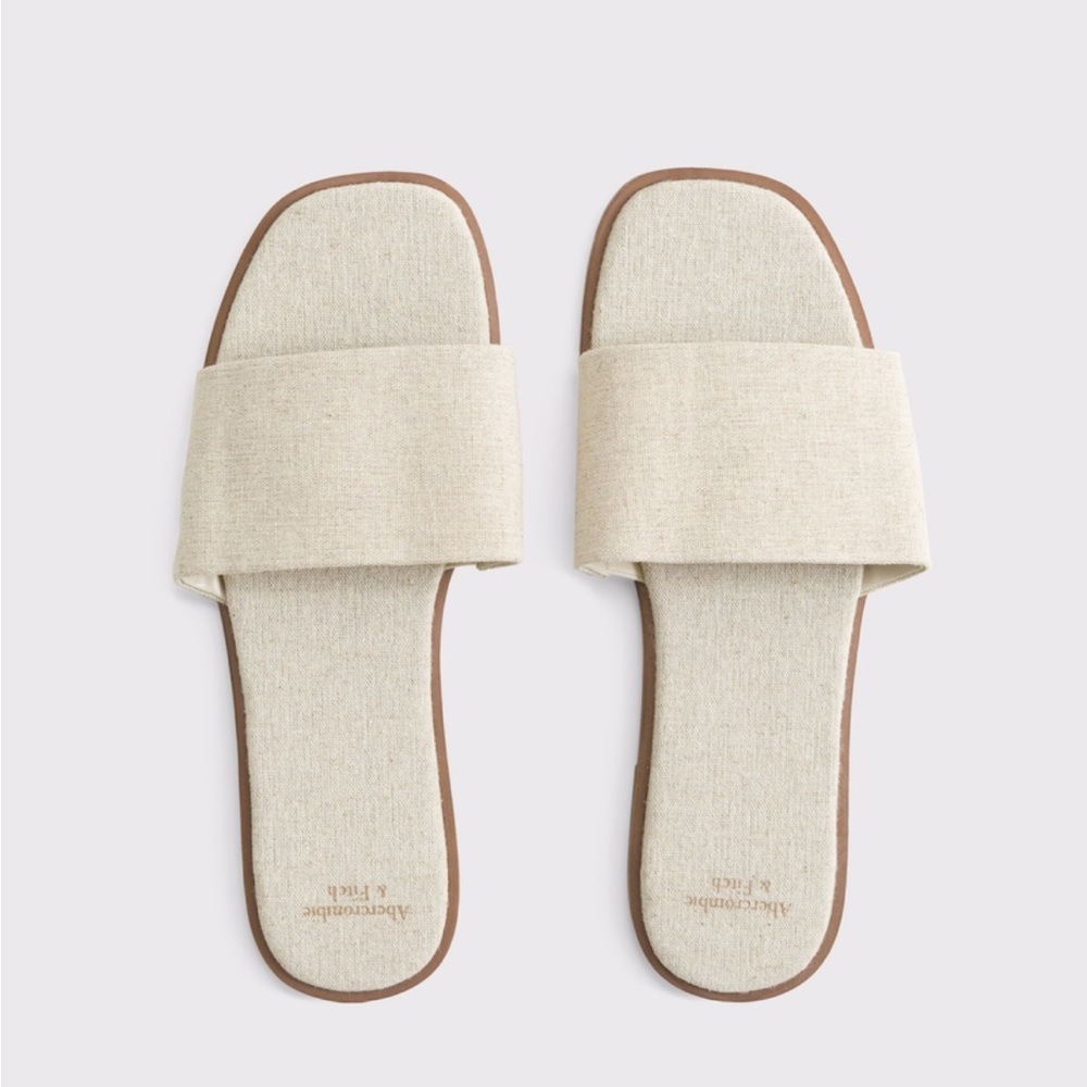 Abercrombie Canvas Slides W8